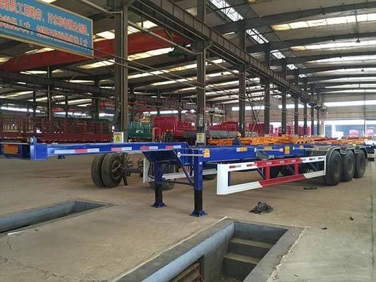 40ft Semi Container Trailer Esqueleto Tipo Transportes pesados