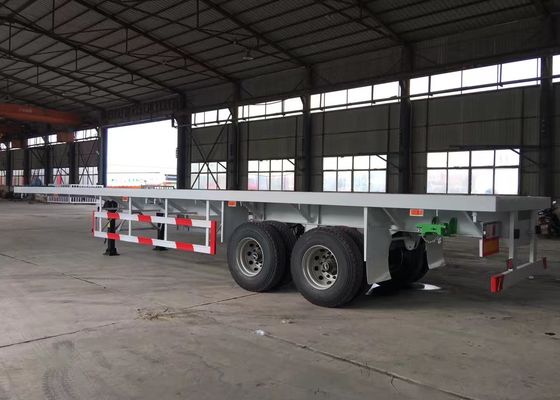 Semi-remolque de cama plana personalizado Solução definitiva para necessidades de transporte de carga pesada