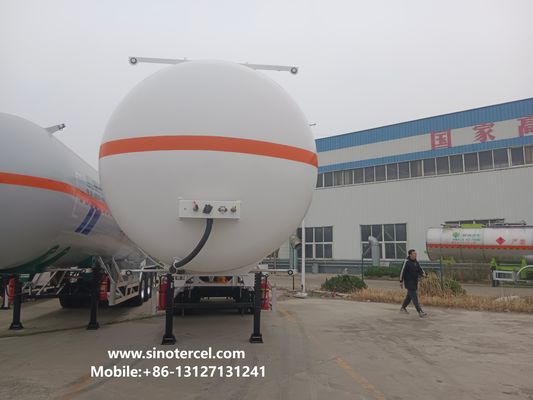 30CBM -60CBM Semi Tanker Trailer Pentano Semi Trailer 3 eixos