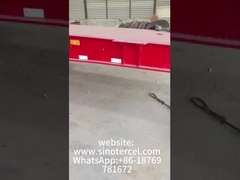 Semi-remolque de cama baixa de carga pesada -construção sob medida disponível